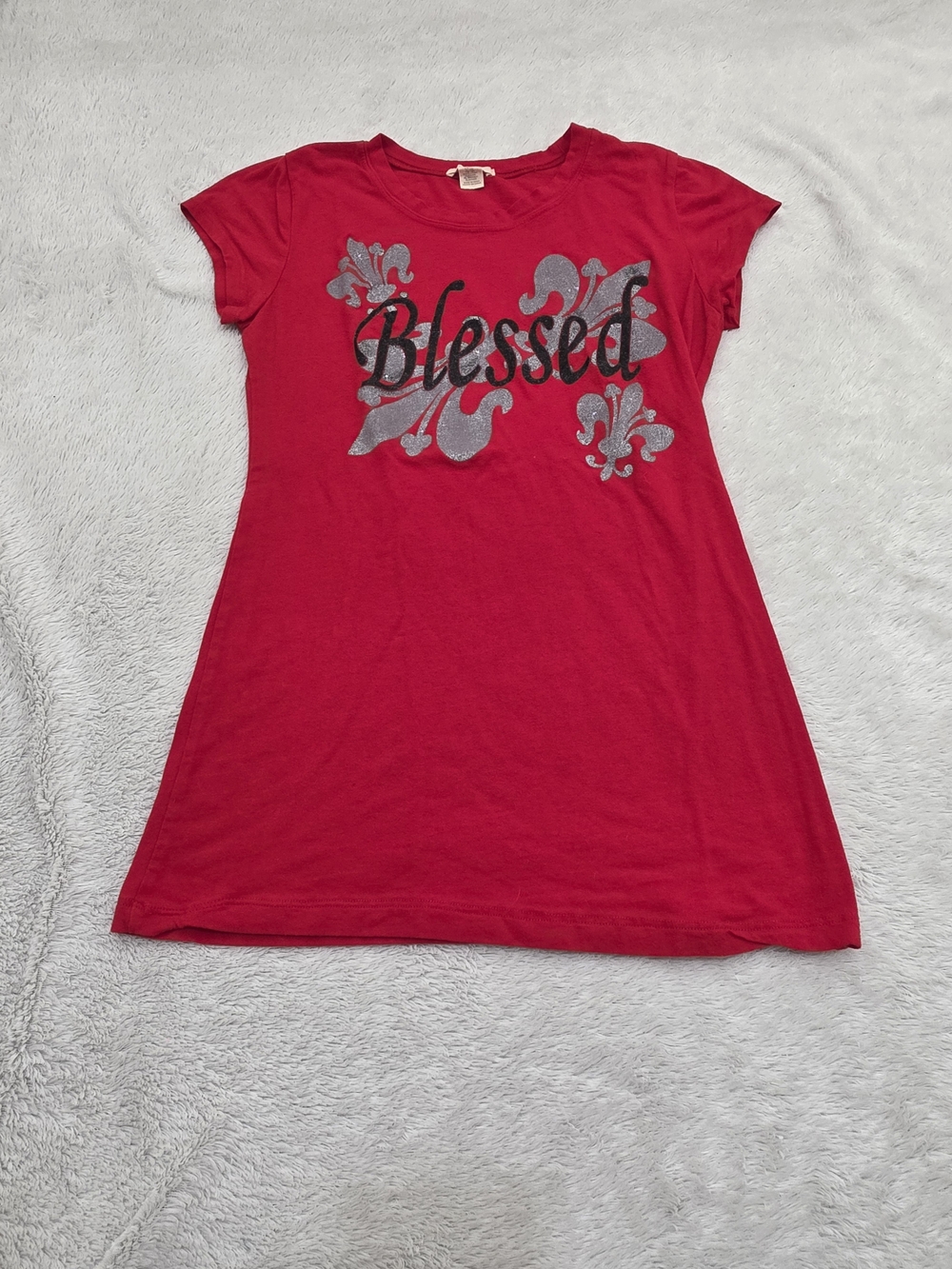 Bozzolo Bright Red Tee Top